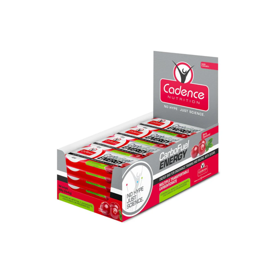 Cadence Nutrition CarboFuel Energy Bar – Berry (20 × 45g)