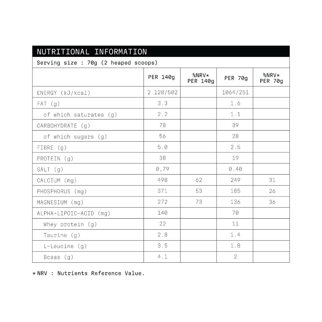 Cadence Nutrition Revive Chocolate Doypack