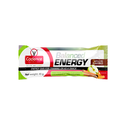 Cadence Nutrition Balanced Energy Bar – Apple Pie (20 × 45g)