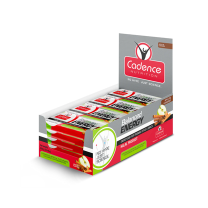 Cadence Nutrition Balanced Energy Bar – Apple Pie (20 × 45g)
