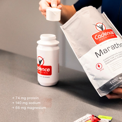 Cadence Nutrition Marathon Red Berry Doypack
