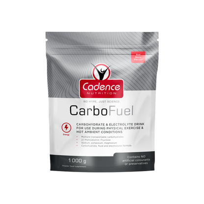 Cadence Nutrition CarboFuel Red Berry Doypack