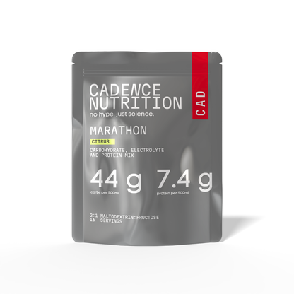 Cadence Nutrition Marathon Citrus Doypack